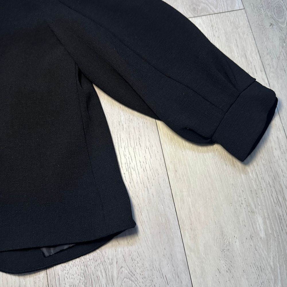 Simonton says designed by George jacket long sleeve blazer black pockets size xs - Picture 7 of 14